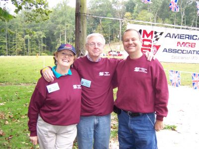 AMGBA Officers: Margie, Bruce & Frank
