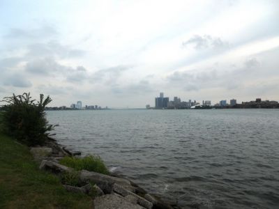 Canada and Detroit from Belle Isle
