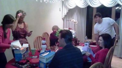 Christmas with family
