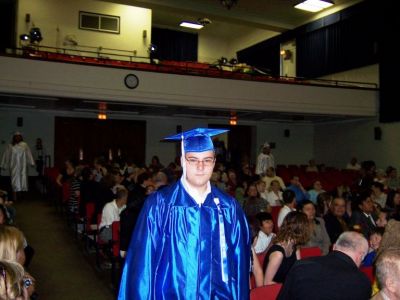 Christopher eight grade graduation
