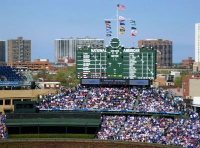 Cubs and Astros at Wrigley Field
