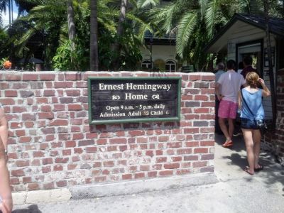 Ernest Hemingway House in Key West, Florida
