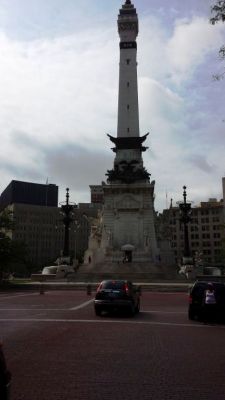 Soldiers Monument in Indianapolis
