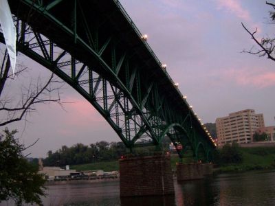 Bridge over Tennessee River in Knoxville
