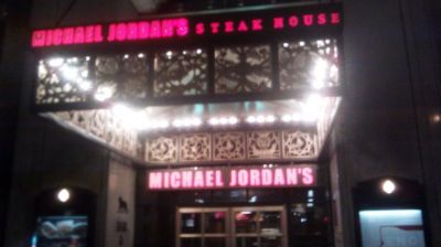 Michael Jordan's Steak House on Michigan Avenue in Chicago
