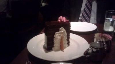 23 Layer Chocolate Cake at Michael Jordan's Steak House
