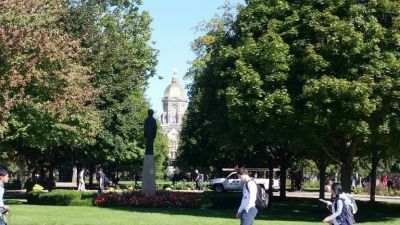 Notre Dame University in South Bend, Indiana

