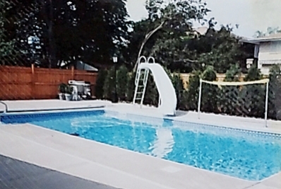 Daves backyard pool
