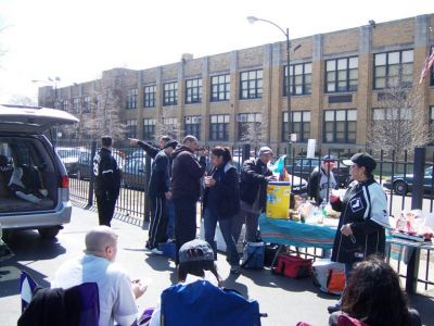 White Sox opening day tailgating
