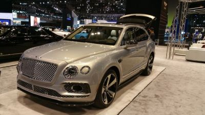 2015 Chicago Auto Show Bentley SUV
