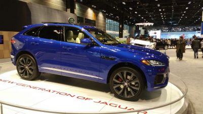 2015 Chicago Auto Show Jaguar F-Pace
