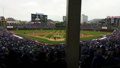 Cubs lower deck seats
