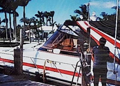Larry Klairmont boat Ft Lauderdale F
