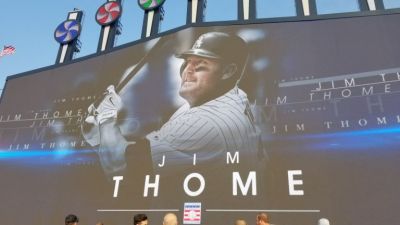 Jim Thome Day at White Sox game
